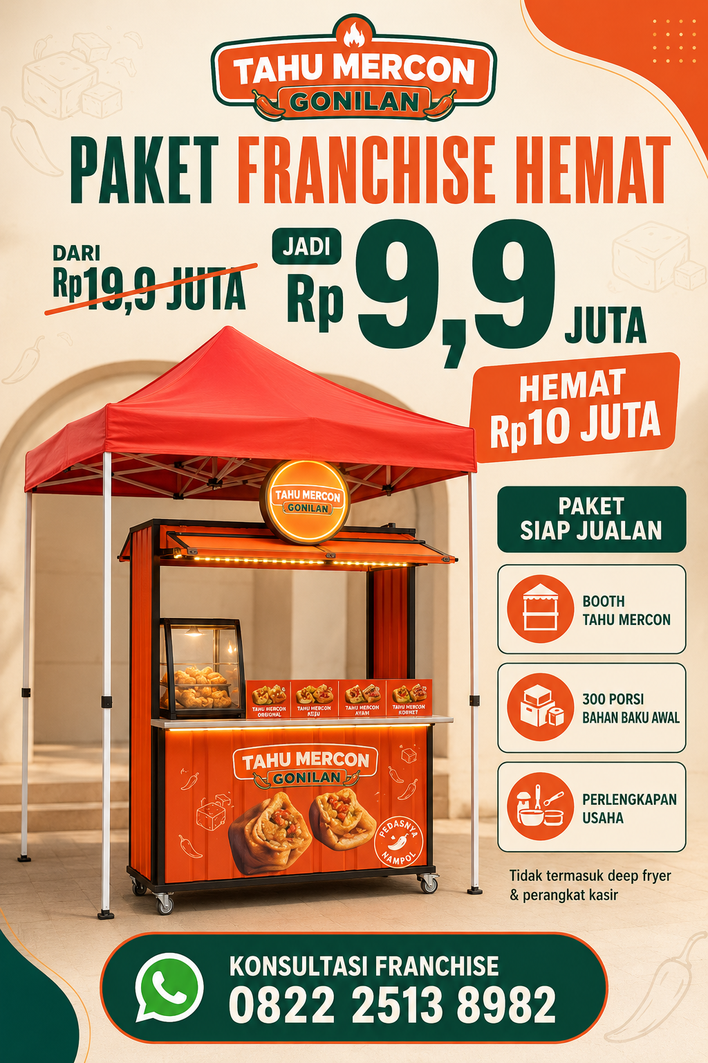Paket Hemat Rp9,9 juta